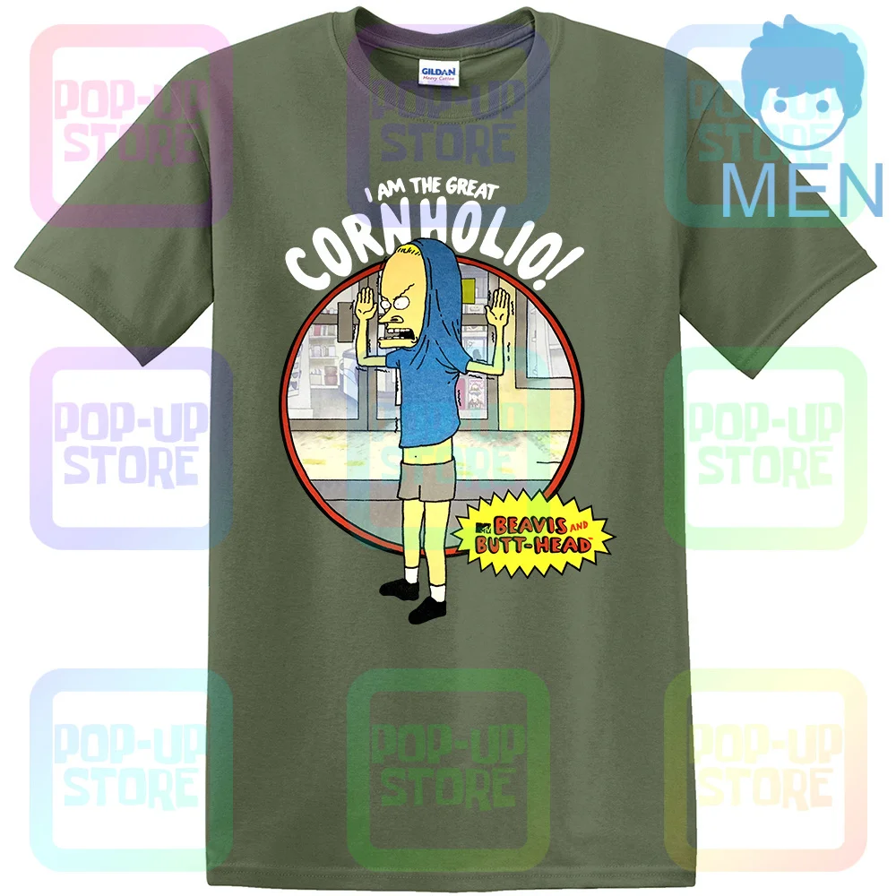 Новая Винтажная Мужская футболка MTV Beavis и Butthead Cornholio 1993 |