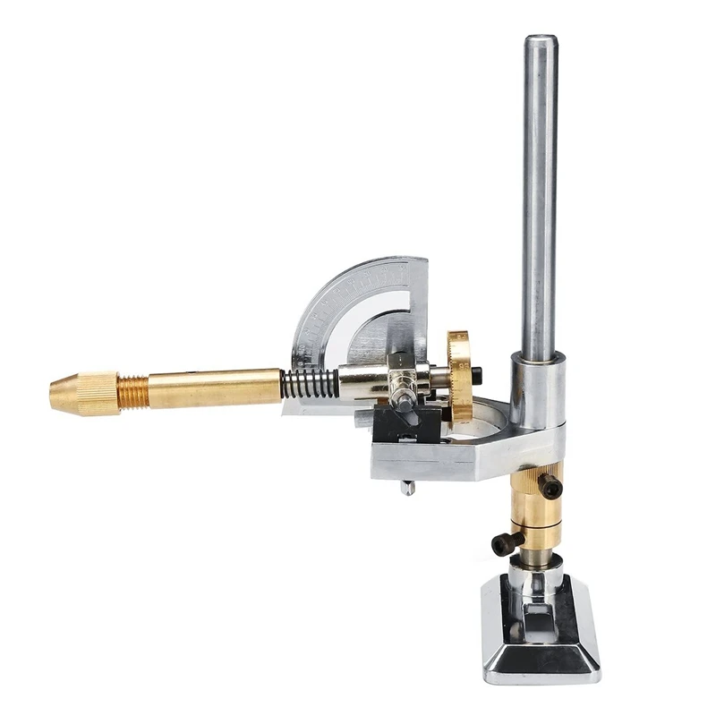 

Hot Jade Grinding Faceted Manipulator Gem Faceting Machine Jewel Angle Polisher Fork 12/24/36/48/60/72/84/96 Index Wheels Handle