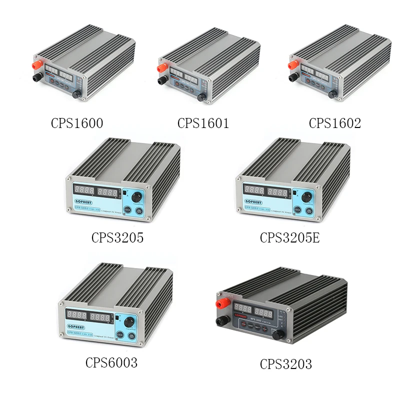 Gophert точность компактный NPS 1601 32В 30V 5A CPS 3205 3205E 6003 мини Регулируемый цифровой