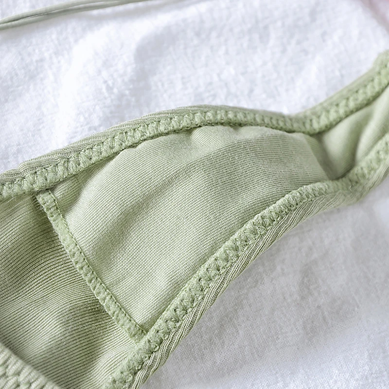 

2021 Fashion G-string Panties Women's Underwear Sexy Panties Cotton Female Underpants Thong Solid Color Lingerie Ladies Pantys