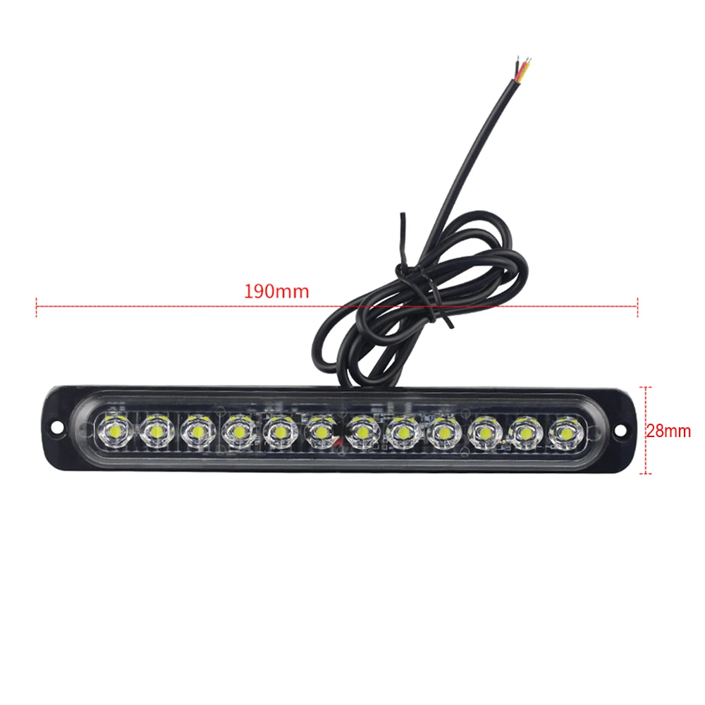 12x Автомобильная светотехника для грузовика световая полоса боковой лампы бар