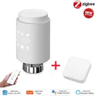 Привод радиатора Tuya Smart ZigBee, программируемый термостатический клапан радиатора с поддержкой Alexa Google