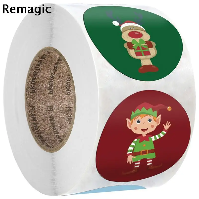 

Christmas Scrapbooking Stickers Packs Waterproof Skateboard Luggage Motorcycle Guitar Graffiti Kid Toy decals pasters gifts
