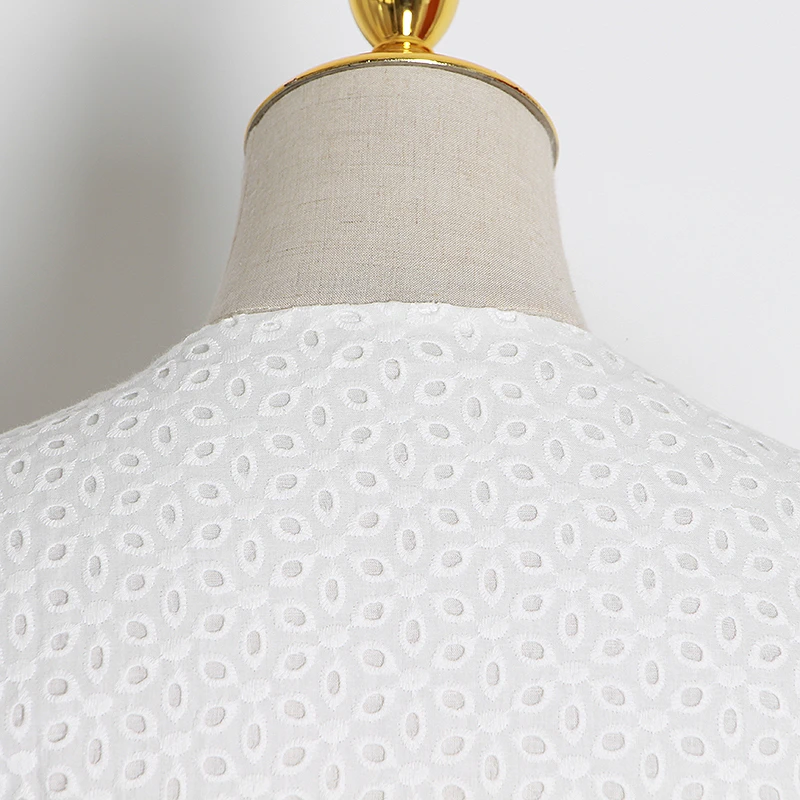 Женское винтажное миди-платье TWOTWINSTYLE летнее однотонное платье с V-образным