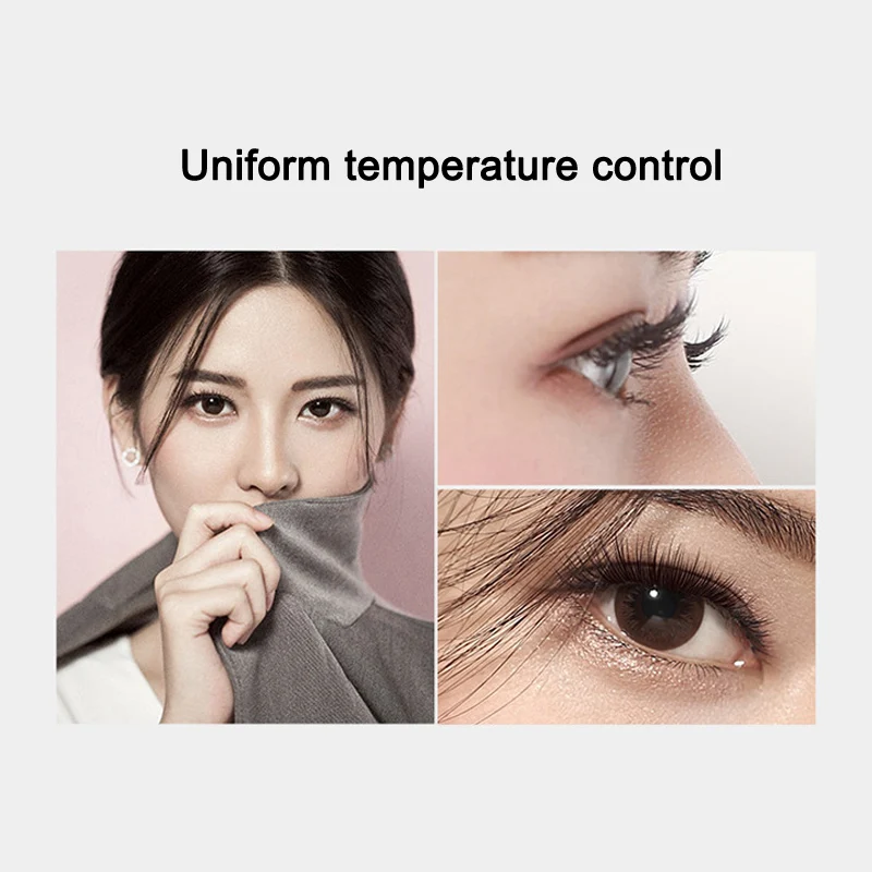 

New Mini Heated Long Lasting Electric Eyelash Curler Brush Eyelash Curler Portable Electric Eye Brush SCI88