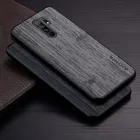 Чехол для Xiaomi Redmi 9 9A 9T 9C NFC funda бамбуковый деревянный узор кожаный чехол для телефона Роскошный чехол для xiaomi redmi 9 чехол capa