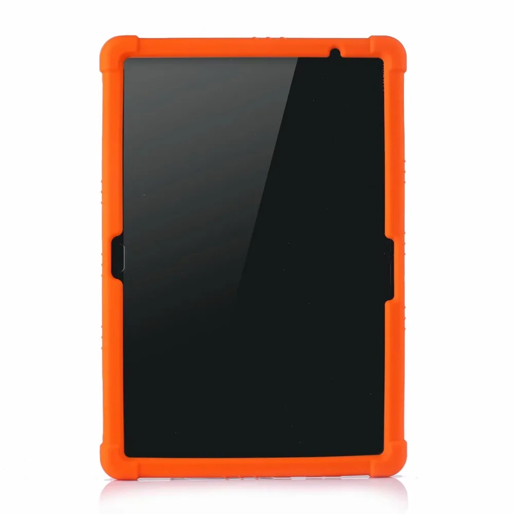 Противоударный силиконовый чехол для Huawei MediaPad M5 Lite 10 BAH2 W19/L09/W09 1 дюйма подставка