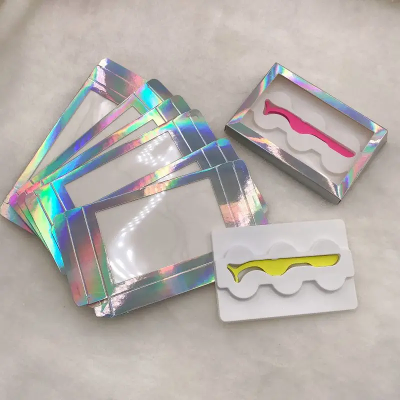 20 шт./партия голографические норковые ресницы|Накладные ресницы| |