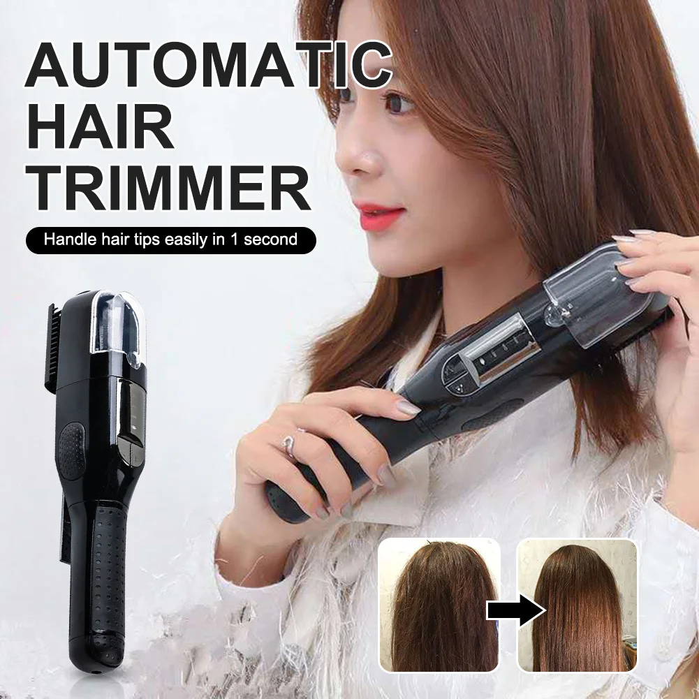 

Split Ender Cordless Split End Hair Trimmer with 1/4" and 1/8" Trim Settings Hair Styler for Home Professional Salon