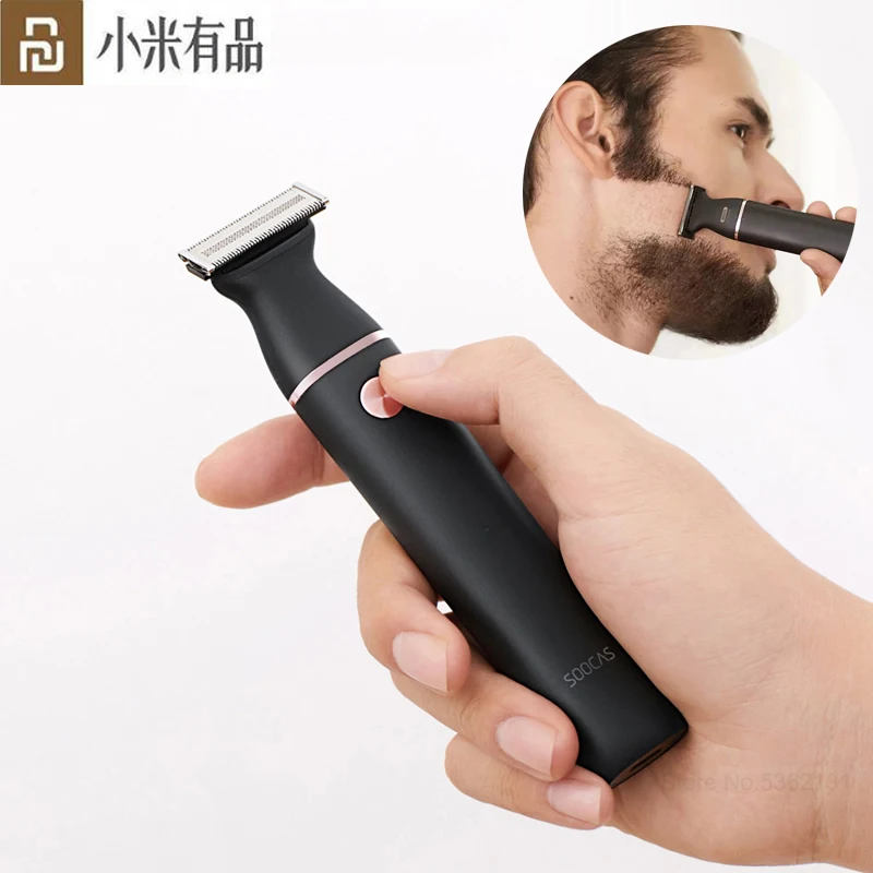 Xiaomi Youpin электрическая бритва ET2 с 3 лезвиями для сухого влажного бритья IPX7
