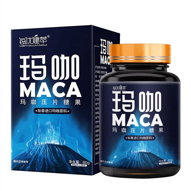 

Hot selling Peruvian black maca tablets 0.8g*100 tablets,Maca