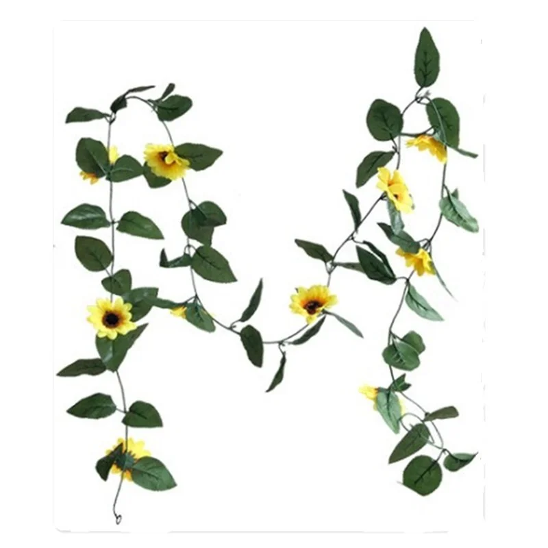 20LED Christmas Lights Led Sunflower Rattan String Swieta Bozegonarodzenia Dekoracja Luces De Navidad Para Exterior | Лампы и