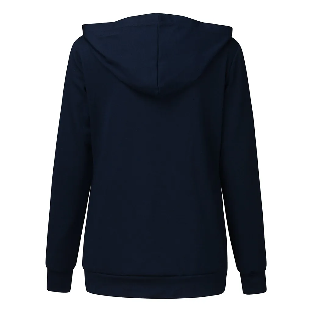 

SAGACE Solid Hoodies Tops Women Maternity Nursing Pullover Sweatshirt Casual Autumn And Winter Long-sleeved Breastfeeding Top