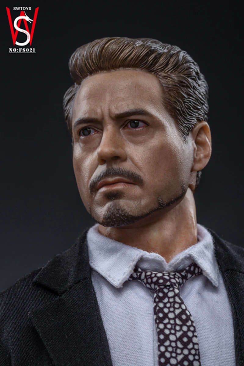 Полный набор фигурки Модель Игрушки для коллекции 1/6 SWtoys Костюм Тони Старка с головой и телом FS021 для фанатов подарок