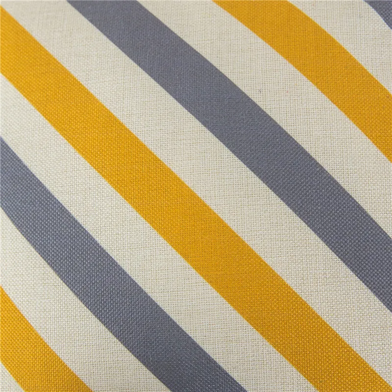 

Yellow Geometric Pillowcase45x45 Cotton Linen Cushion Cover Sofa Cushions Decorative Throw Pillows Nordic Home Decor Pillowcover
