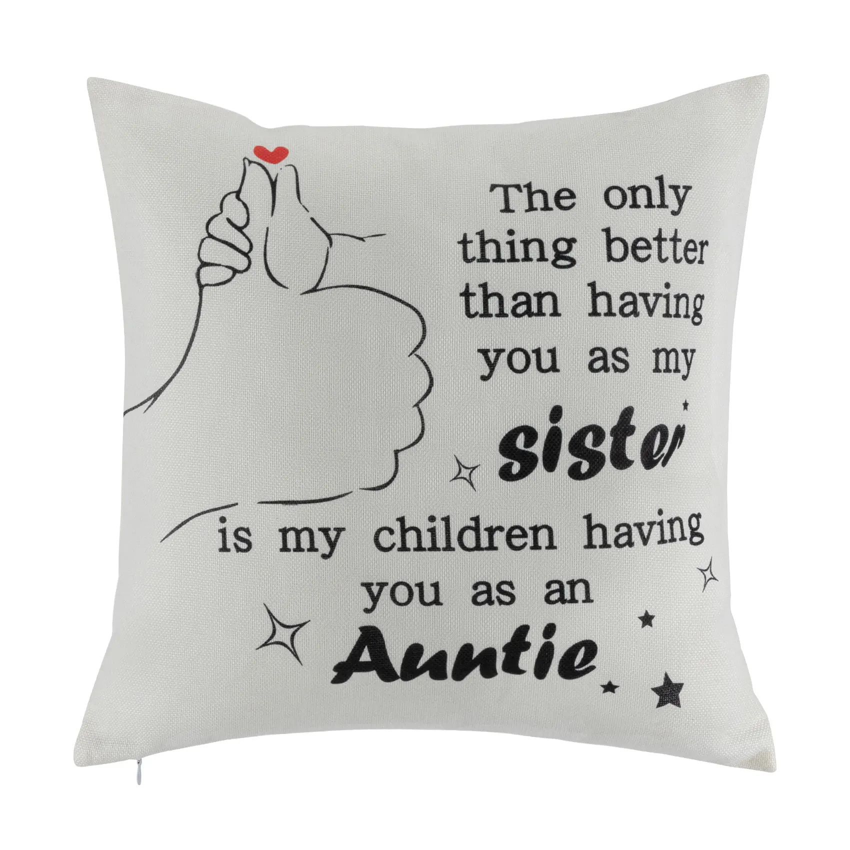 

Customizable Pillowcase Thanksgiving Gift For Auntie Birthday Gift Pillow Cushion To Decorate Sofa And Bedroom