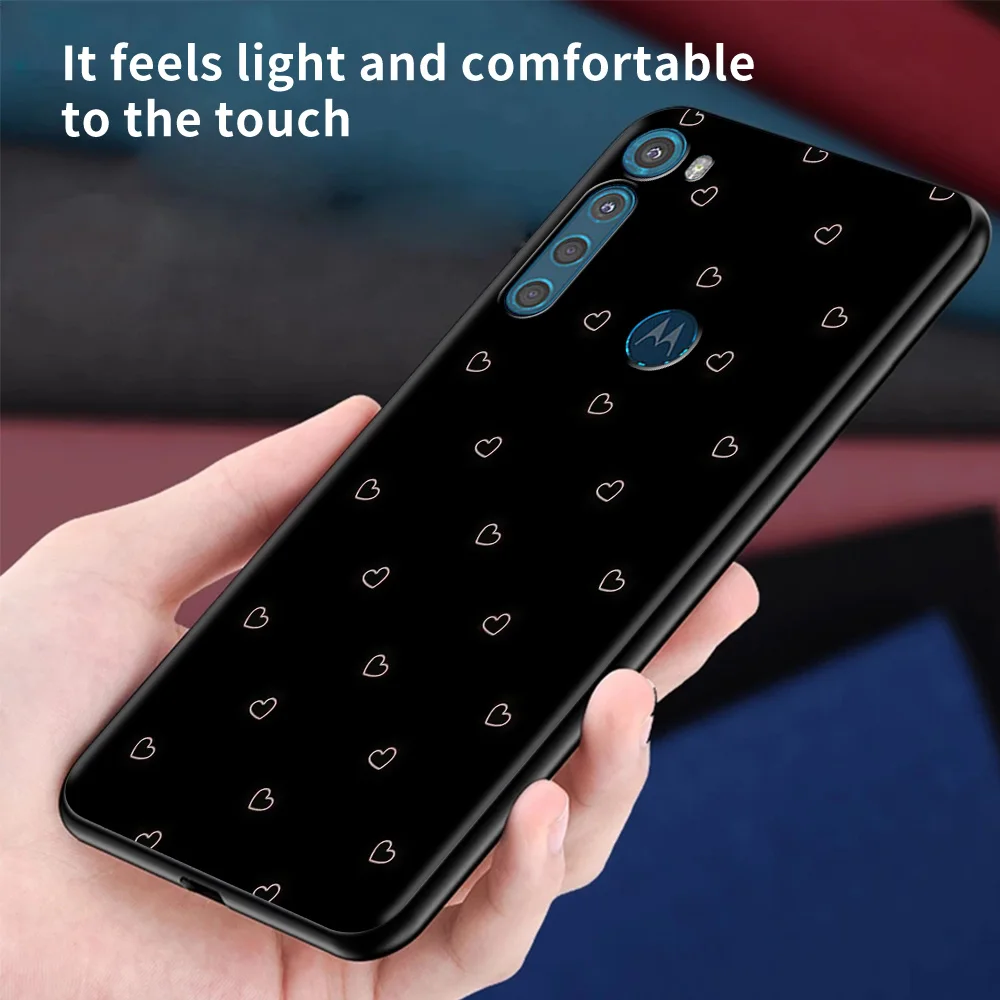 cute love heart for motorola one fusion shell for moto g10 g9 g8 plus play power one g20 g30 g40 g50 g60 edge 20 phone case free global shipping