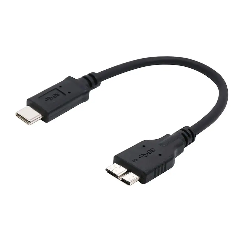 

USB 3.1 USB C cable Type-c male to Micro USB 3.0 Male cable USB C to micro B hard drive cable for Macbook and hardisk