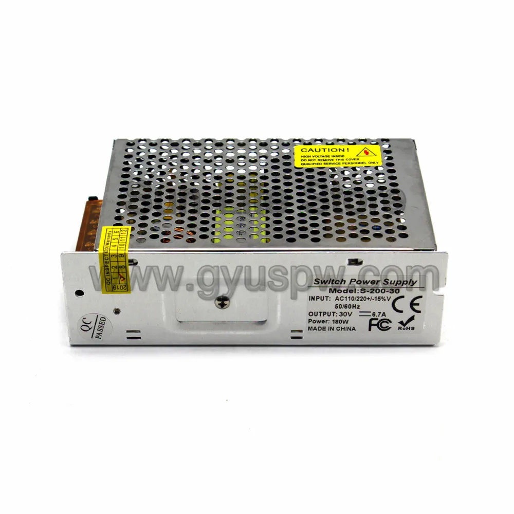Variable 200W 6.7A 30V DC Power Supply Unit Driver AC110V 220V Input To DC30V SMPS for CCTV Camera LED Light Mechanical | Обустройство