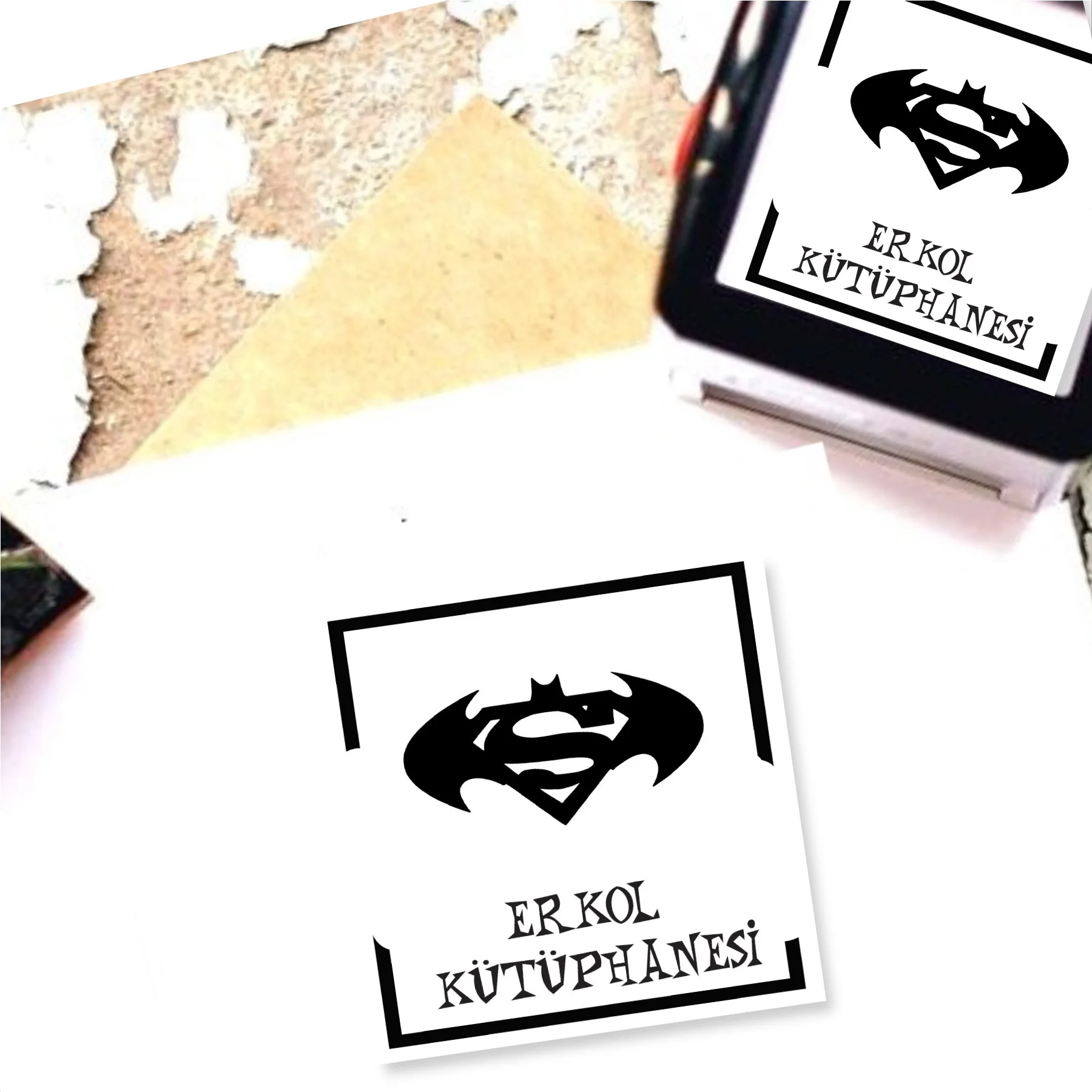 

Personalized Name Written Automatic Square Stamp-885