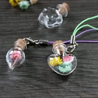 5 шт. пробковый ограничитель, маленькая пустая стеклянная бутылка, маленькие стеклянные декоративные стеклянные банки для желаний, мини-контейнеры для свадьбы, праздника