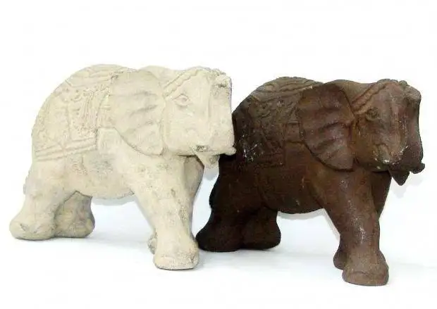 Фигурка из камня Слон Эбнер 30 см.|Статуэтки и миниатюры| |