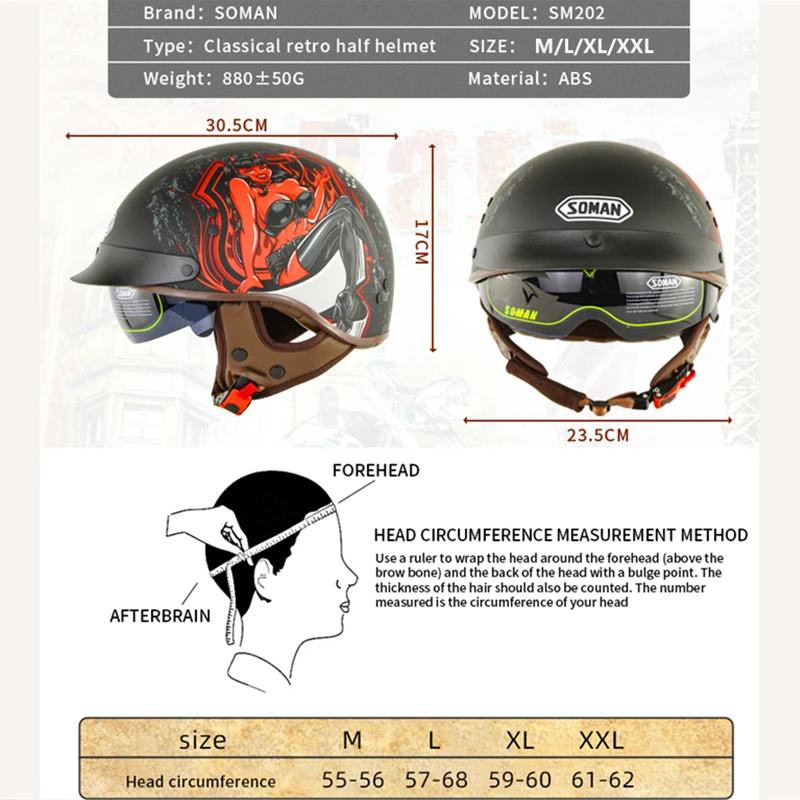 Винтажный мотоциклетный шлем с солнцезащитным козырьком для Harley Ducati BMW Kawasaki Honda