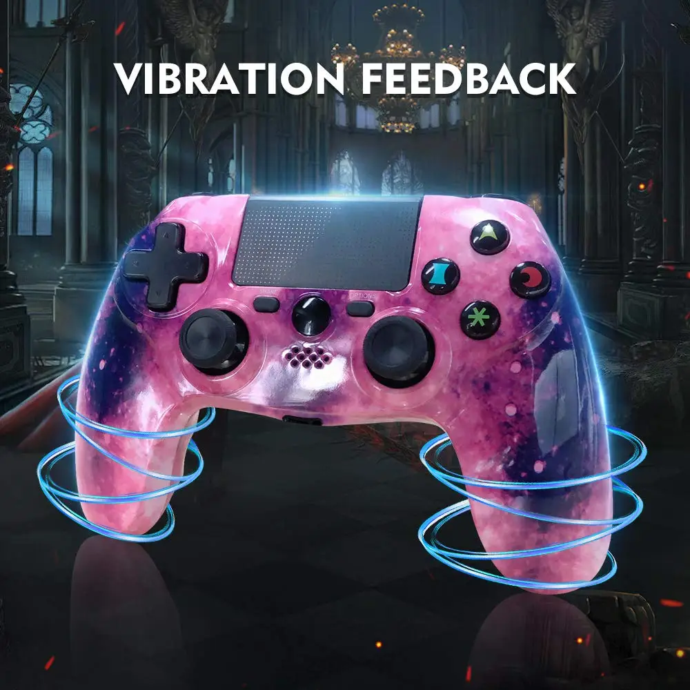 

K ISHAKO PS4 джойстик с двойной вибрацией, джойстик Bluetooth для геймпад, 6-осевой беспроводной игровой контроллер PlayStation4