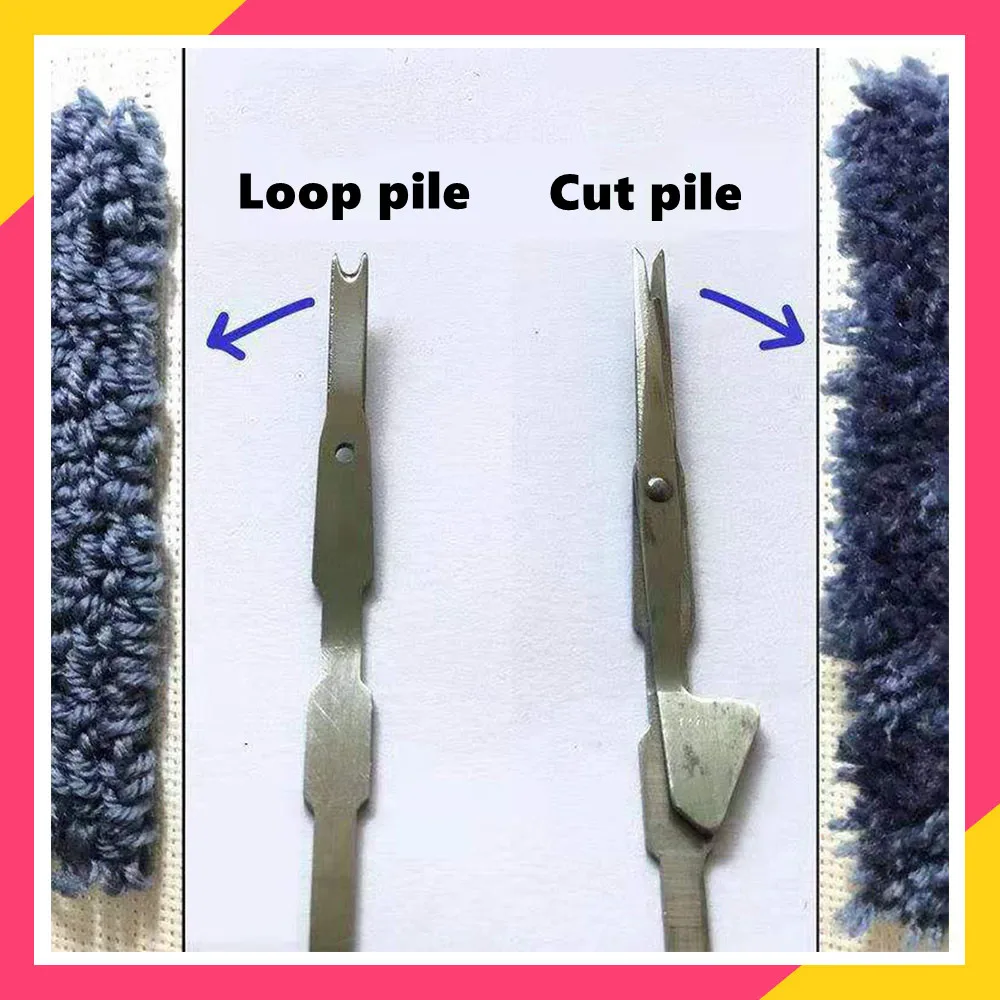 

Cut Pile scissor and Loop Pile scissor for ZQ-II electric Hand tufting gun Rug machines Free Shipping