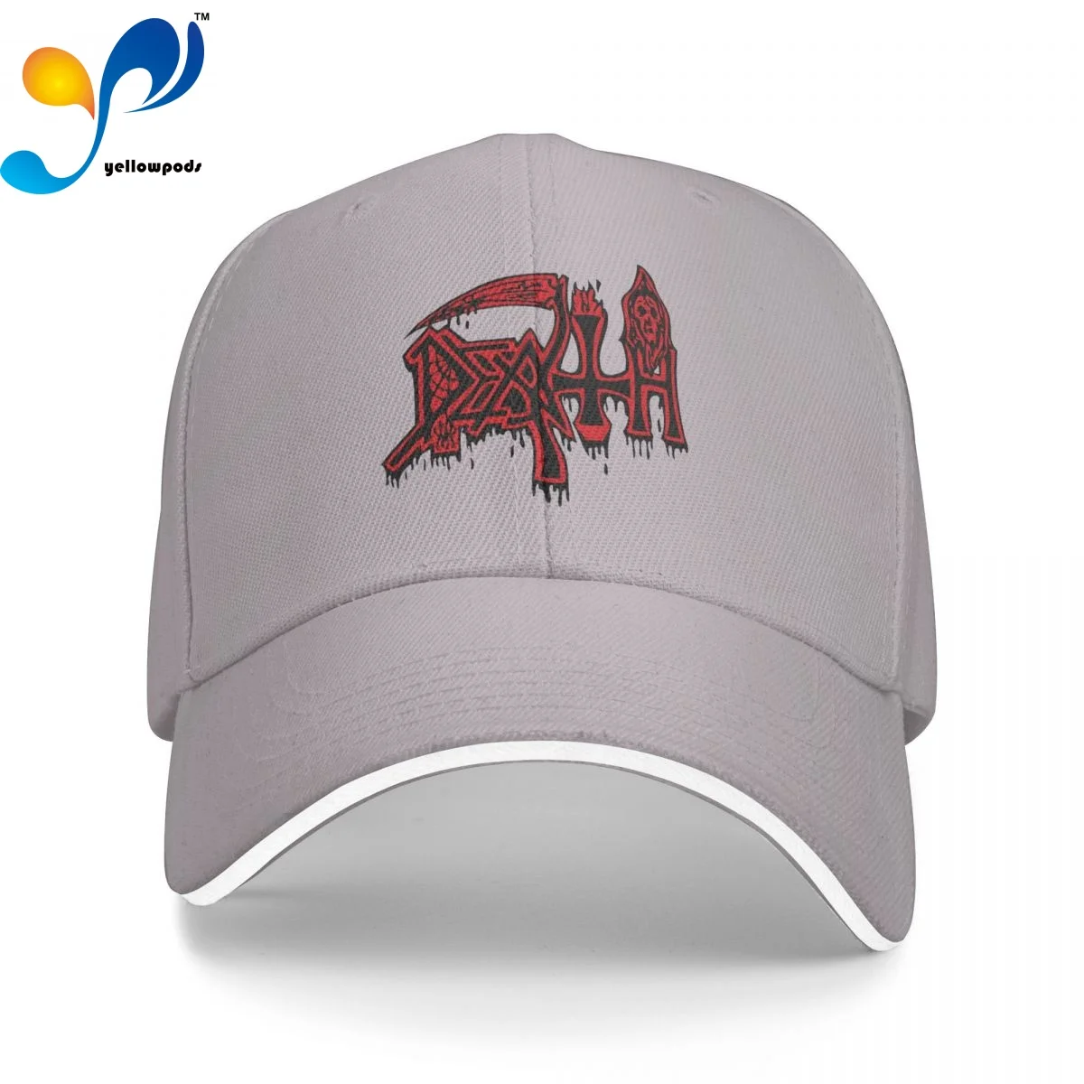 

Death Trucker Cap Snapback Hat for Men Baseball Mens Hats Caps for Logo