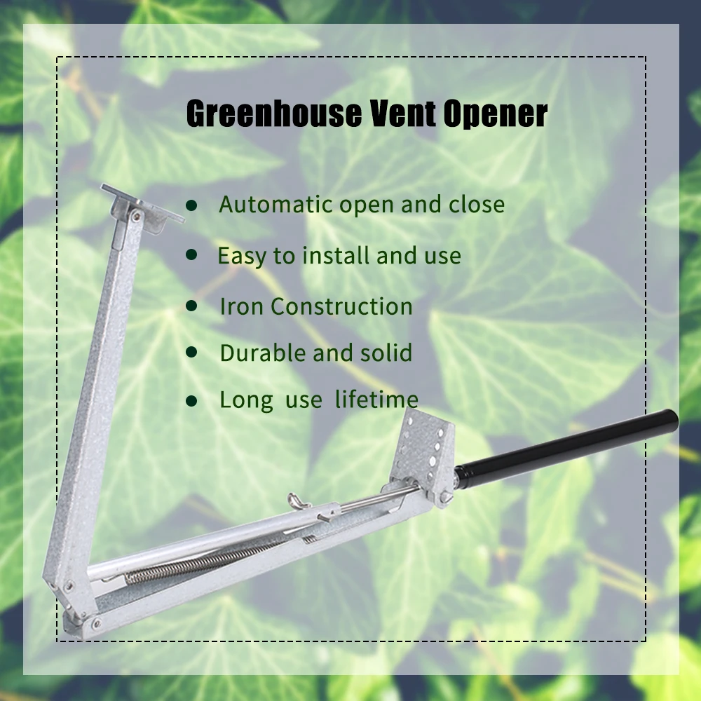 Горячий стиль Солнечный термочувствительный автоматический штопор для теплицы