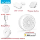 Aqara умный шлюз концентратор датчик двери окна человеческого тела беспроводной переключатель датчик влажности воды для Apple Homekit H20