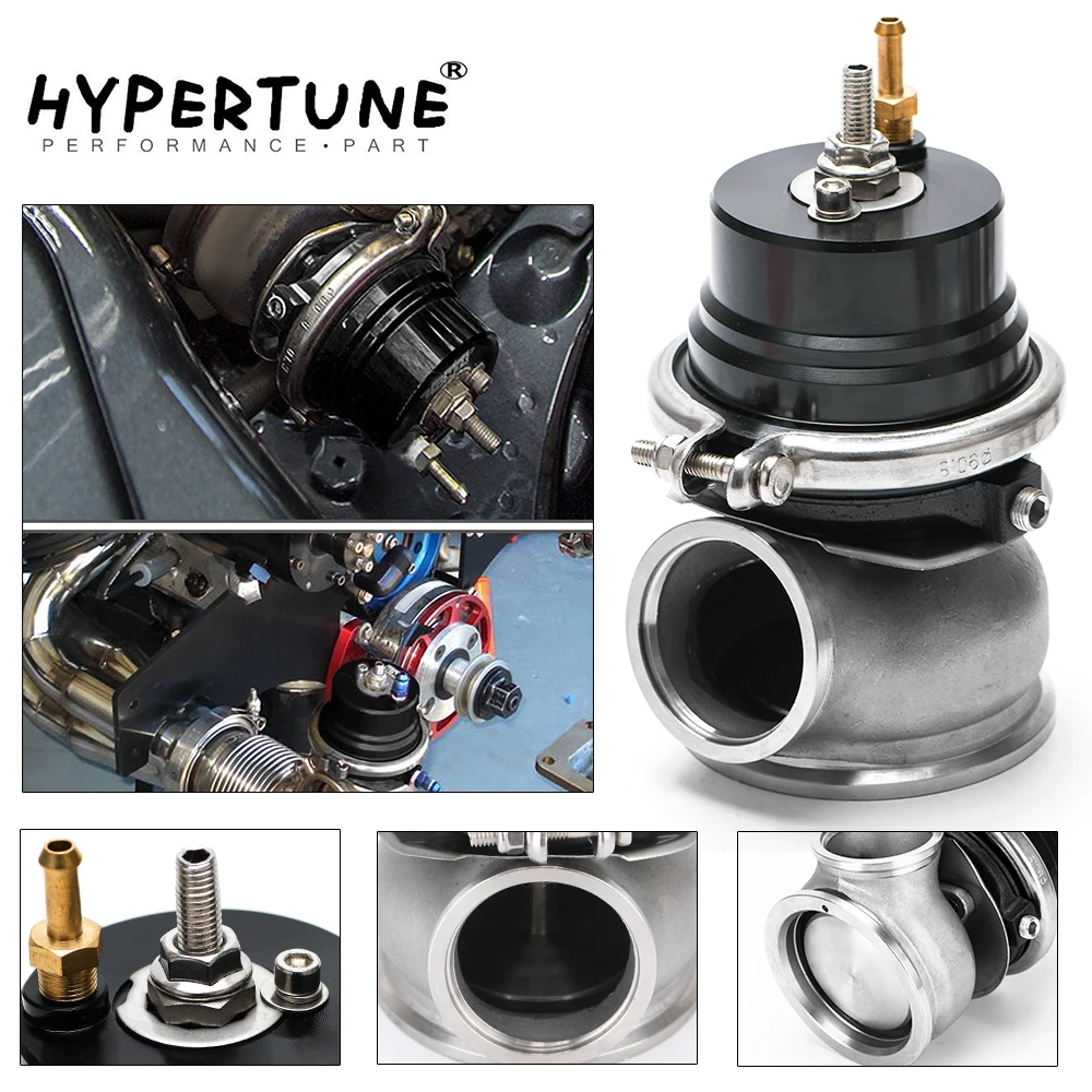 Hypertune GT II 60 мм регулируемый турбо расточгата черный V полоса для 1jzgte / SR20DET HT5891BK|Турбонагнетатели и запчасти| |