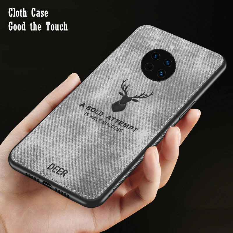 Прочный тканевый чехол для телефона Huawei Mate 20 Lite 30 40 Pro P Smart Z Y5 Y6 Y9 Prime 2019 с рисунком