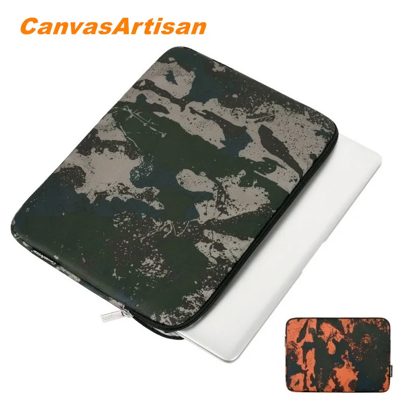

Camouflage style Brand Laptop Bag 12",13",14",15,15.6",13.3",15.4 inch, Sleeve Case For Macbook Air Pro Compute PC,DropShip CA09