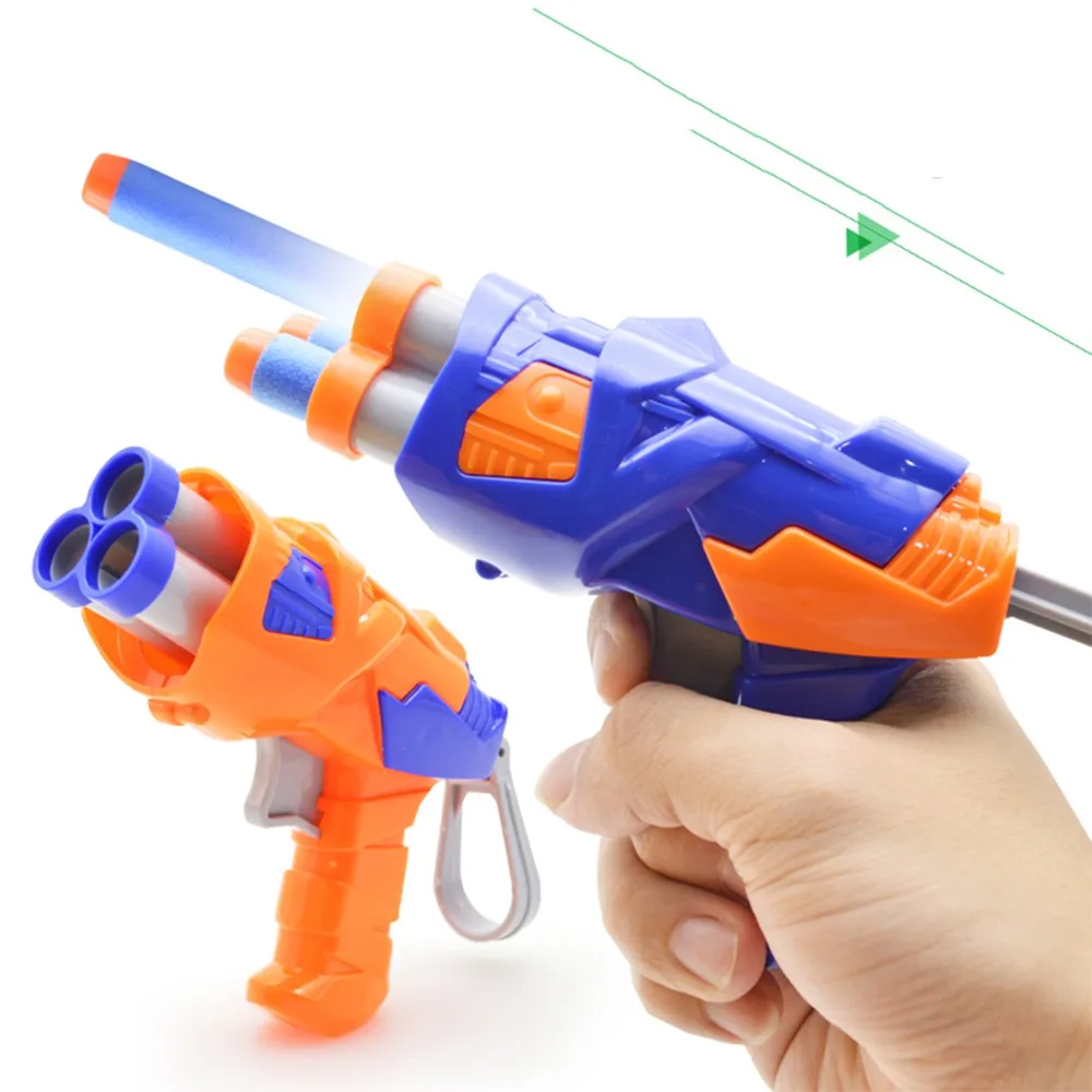 Игрушечный пистолет с 3 шт./4 шт. мягкие EVA Пули для Nerf N-Strike пуля дротики с круглой головкой бластеры EP детские игрушки