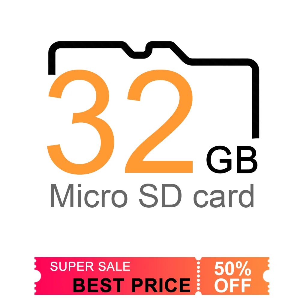 Карта Micro SD 128 Гб | 64 32 для видеозаписи TF флэш-карта памяти класс 10 C10 U1 U3 V30 V60 V90 50%