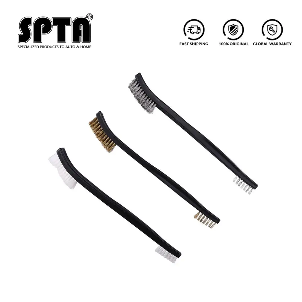 ЗИП мини проволочная кисть комплект Сталь Медь нейлон Чистящая полирующая