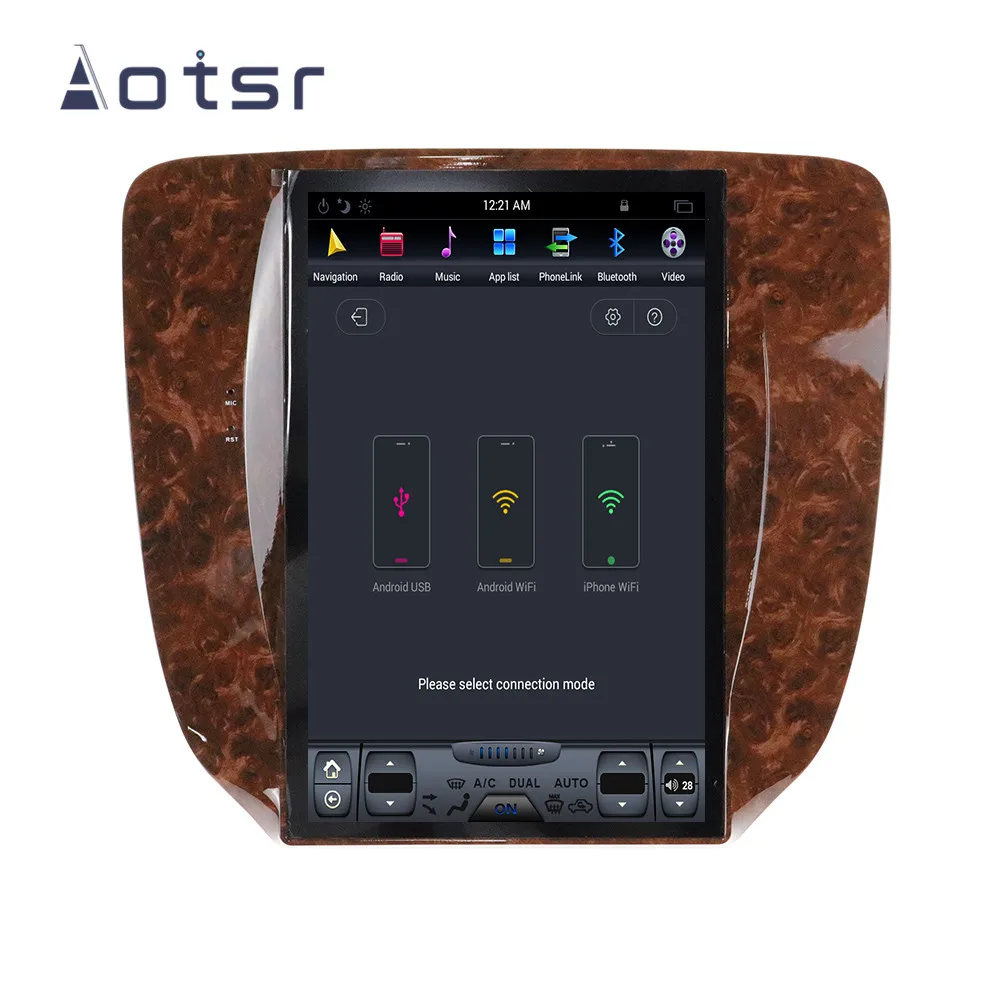 Автомобильная Мультимедийная система Carplay Tesla Android 9 0 4-64 Гб GPS-навигация для GMC Yukon