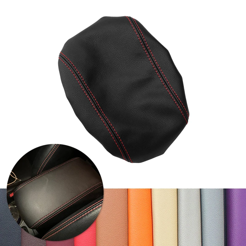 

For Toyota Corolla 2014 2015 2016 2017 Car Interior Center Console Armrest Box Pad Cover Microfiber Leather Decor