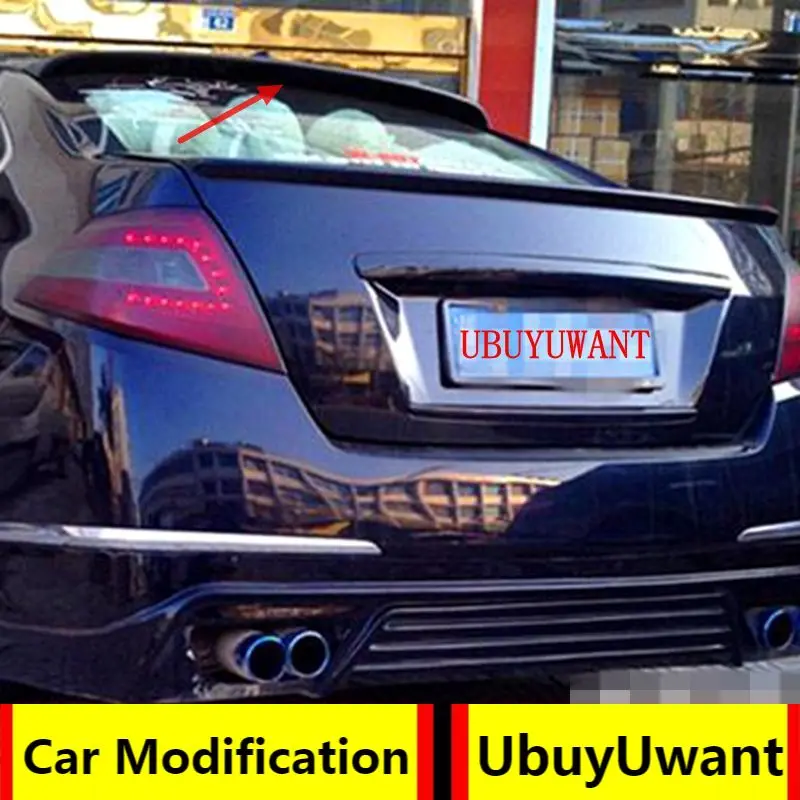 

Для 2010-2012 Nissan Altima Teana задний спойлер на крышу FRP материал праймер цвет автомобиля украшение в виде хвостового крыла для Altima Teana