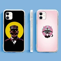 gothic witch satan phone case for iphone 12 11 xsmax xr 8 7 6 pro 5s plus mini se soft transparent cover fundas coque