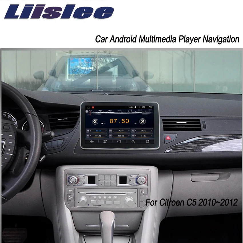 Liislee Android система для Citroen C5 2010 ~ 2012 большой экран Автомобильный мультимедийный