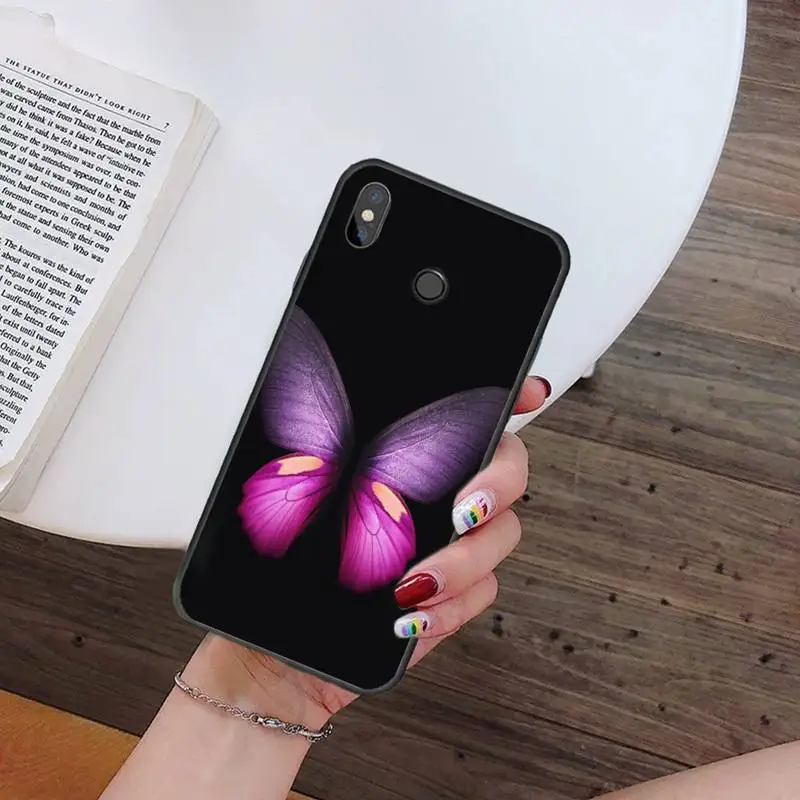 

Butterfly cute animal pattern Phone Case For Xiaomi Redmi note 7 8 9 t k30 max3 9 s 10 pro lite