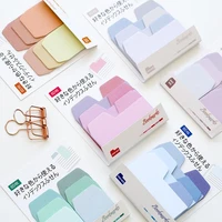 notebook 60 sheets watercolor gradient japanese sticky note memo pad office planner sticker paper stationery school supplies