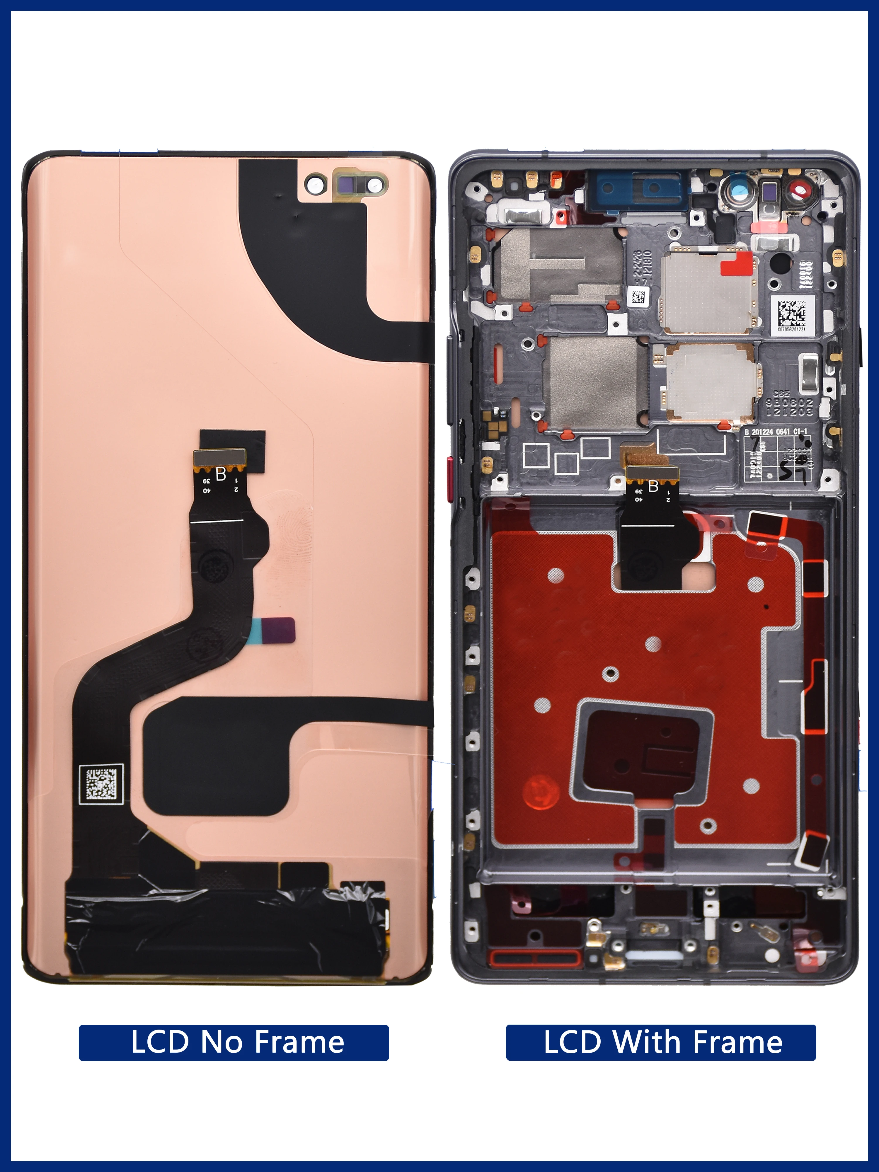6 76 &quotОригинальный ЖК-дисплей для Huawei Mate 40Pro дисплей сенсорный экран дигитайзер в