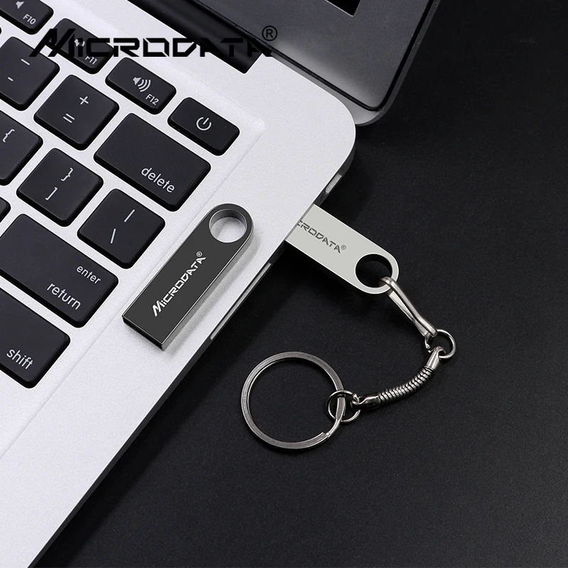 Металлический USB флеш накопитель 64 ГБ на 16 8 32 карта 128 водонепроницаемый usb диск