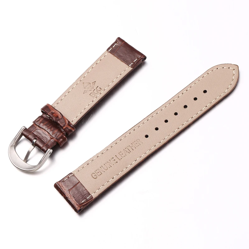 Высокое качество 20 мм ремешок для часов из коровьей кожи сменные часы и мужчин