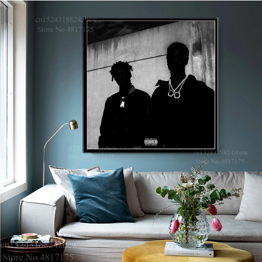 Постер Metro Boomin рэпер певец музыкальный альбом не все герои идеальное время