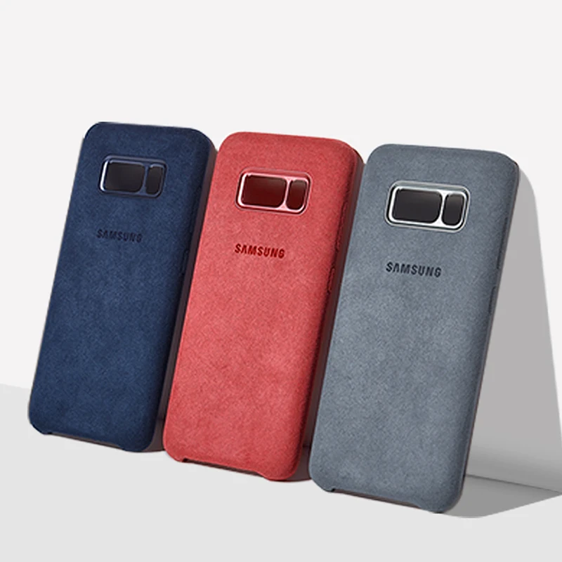 Оригинальный замшевый чехол для Samsung Galaxy S8 S10 Plus|Бамперы| |